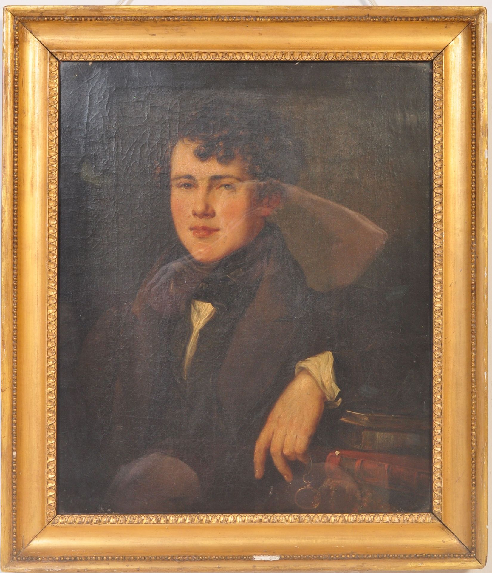 19TH CENTURY OIL PORTRAIT OF A GENTLEMAN