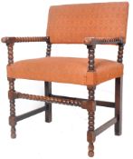 ARTS & CRAFTS WILLIAM & MARY MANNER BOBBIN CHAIR