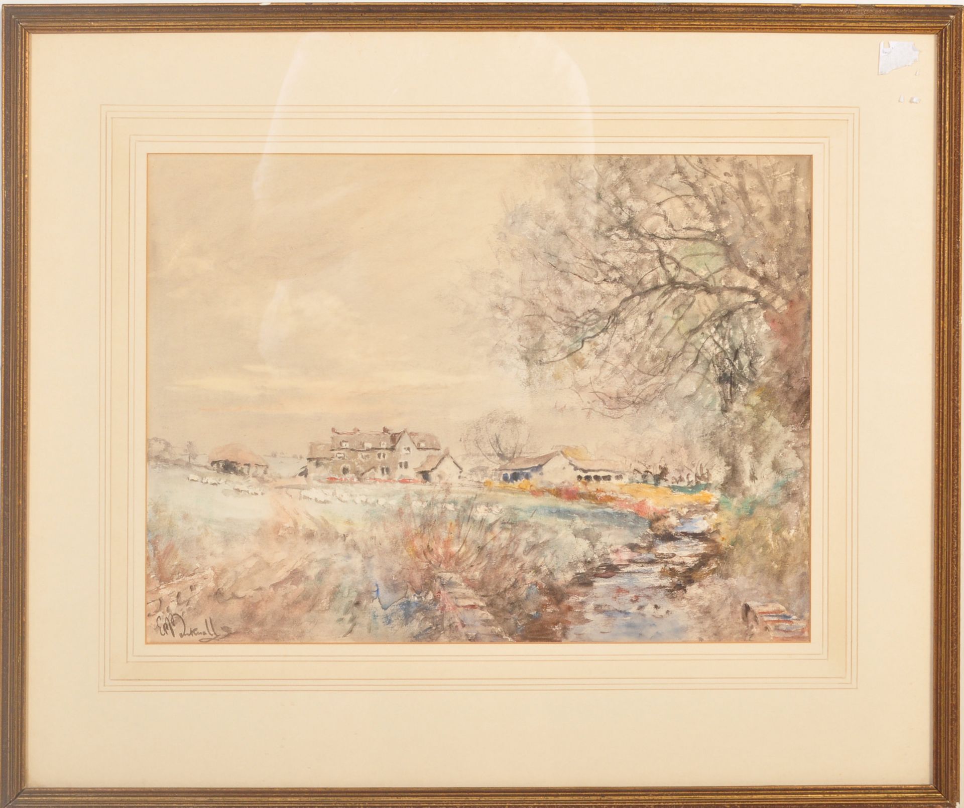 ERNEST PILE BUCKNALL (BRITISH 1861-1935) WATERCOLOUR OF PATCHWAY
