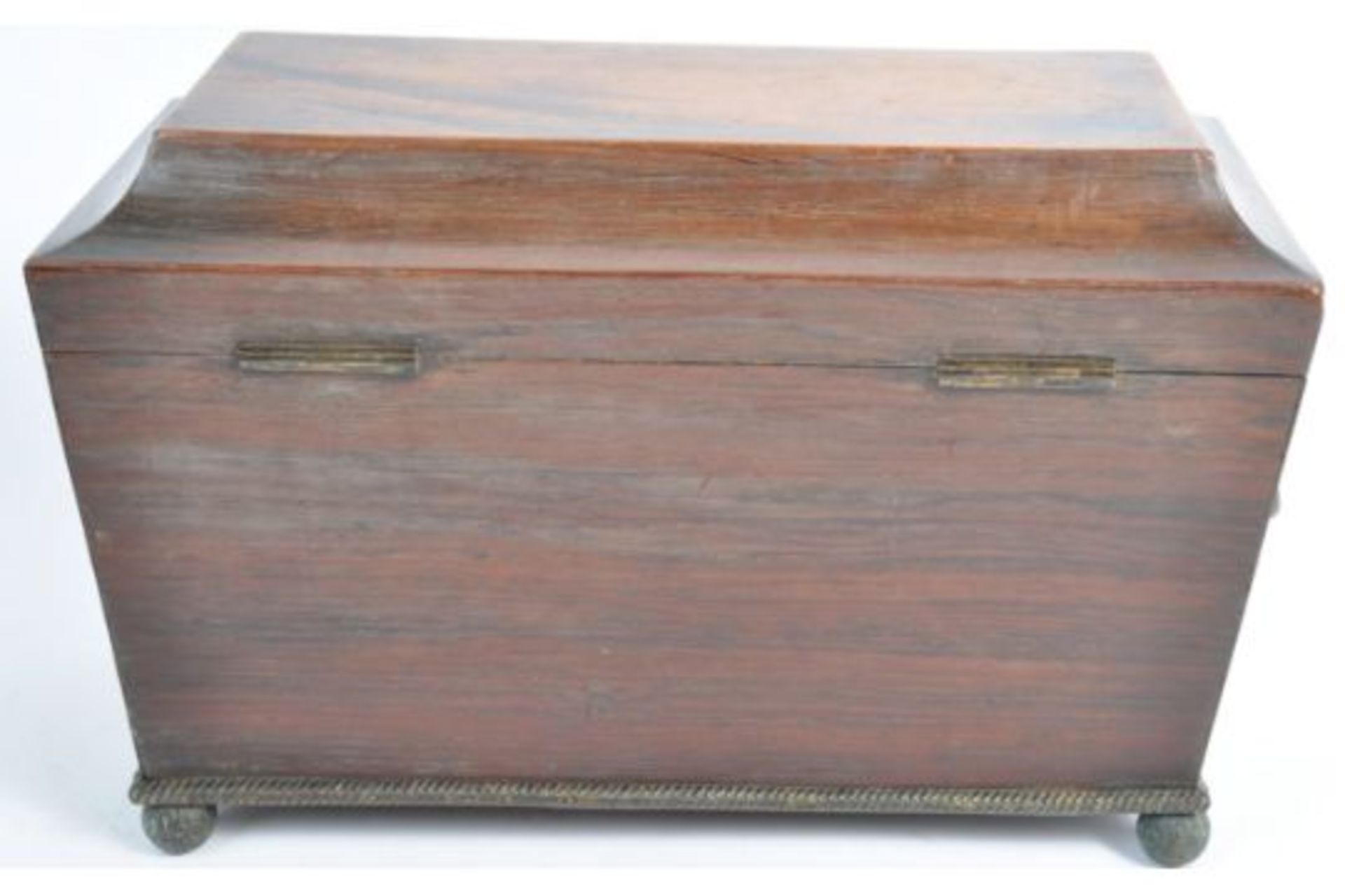 LARGE 19TH CENTURY REGENCY TEA CADDY - Bild 6 aus 6