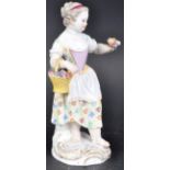 19TH CENTURY MEISSEN PORCELAIN FIGURINE