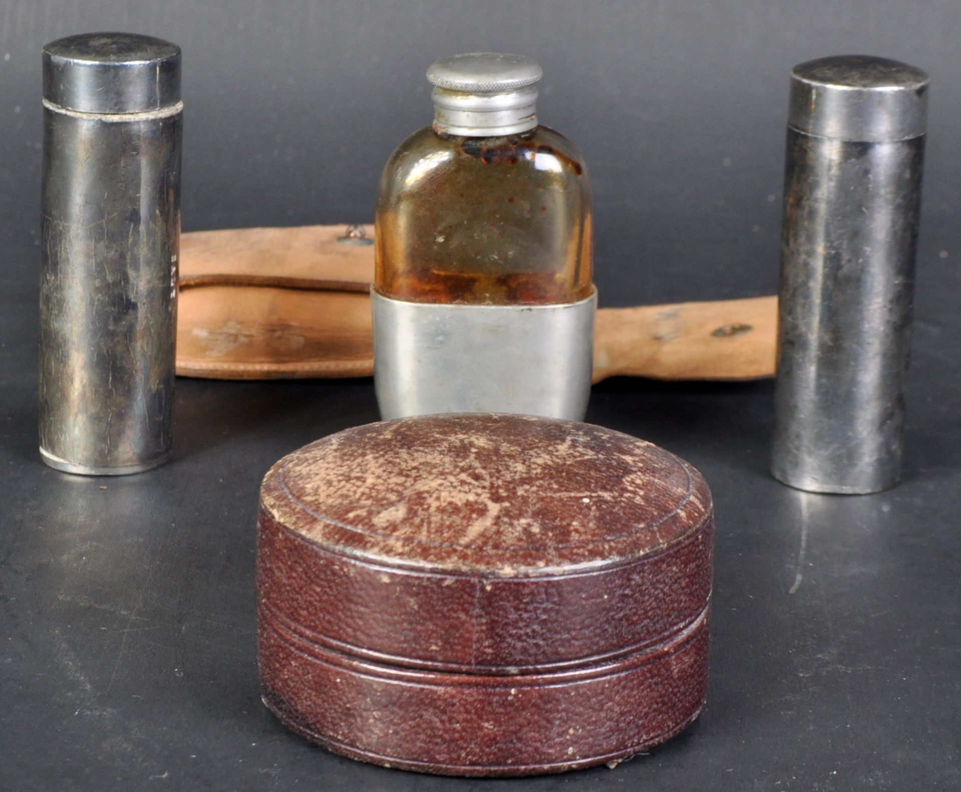 COLLECTION OF GENTLEMAN'S CAMPAIGN CURIOS