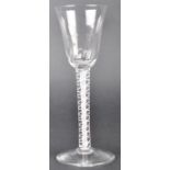 18TH CENTURY DOUBLE SERIES OPAQUE TWIST WINE GLASS