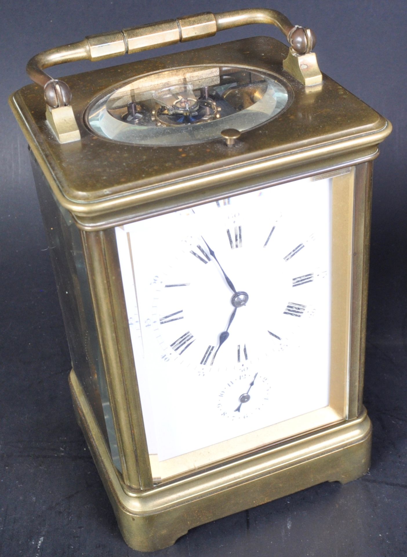 HENRI JACOT FRENCH GRAND SONNERIE CARRIAGE CLOCK - Image 3 of 18