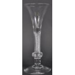 MID 18TH CENTURY COMPOSITE STEM WINE GLASS