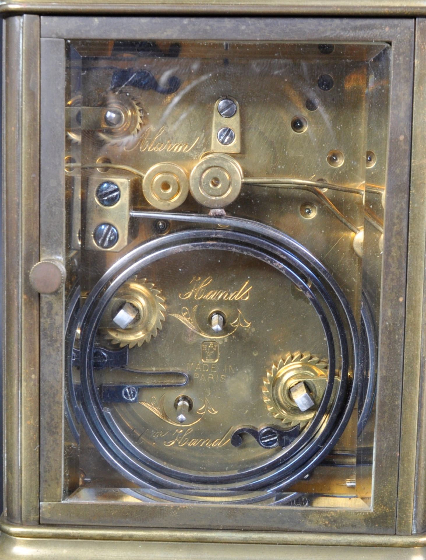 HENRI JACOT FRENCH GRAND SONNERIE CARRIAGE CLOCK - Image 8 of 18