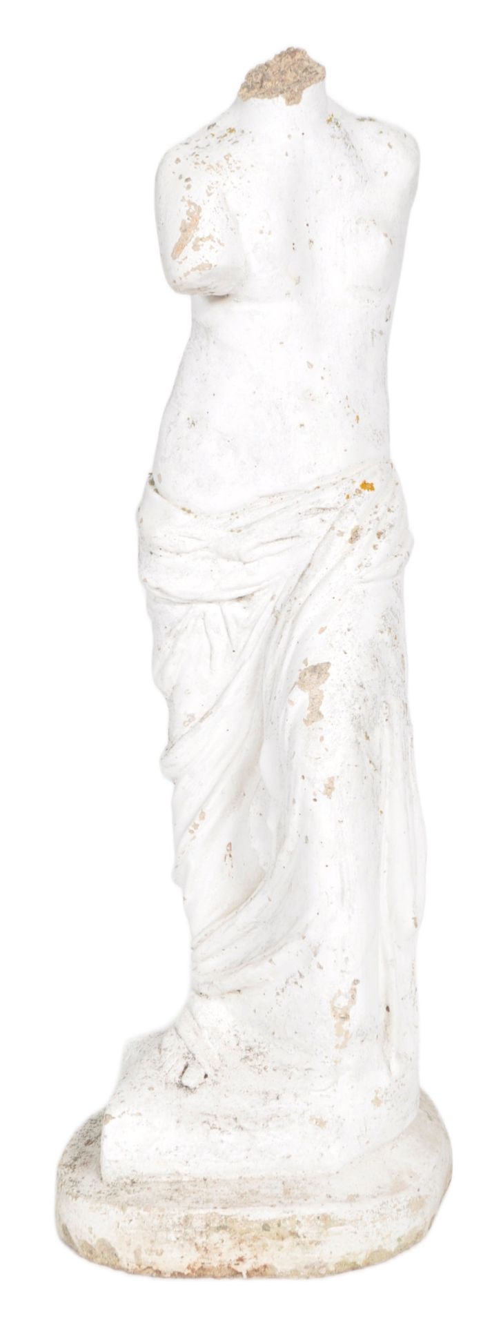 20TH CENTURY RECONSTITUTED STONE FIGURE OF VENUS DE MILO