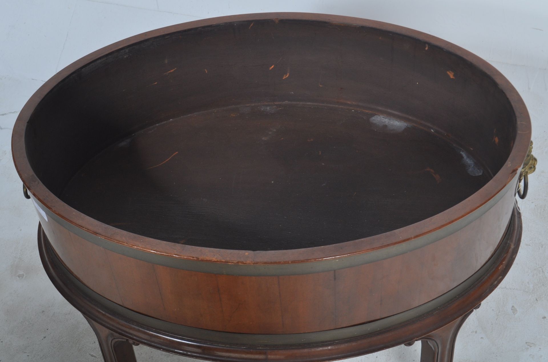 18TH CENTURY GEORGE III MAHOGANY WINE COOLER - Image 6 of 8