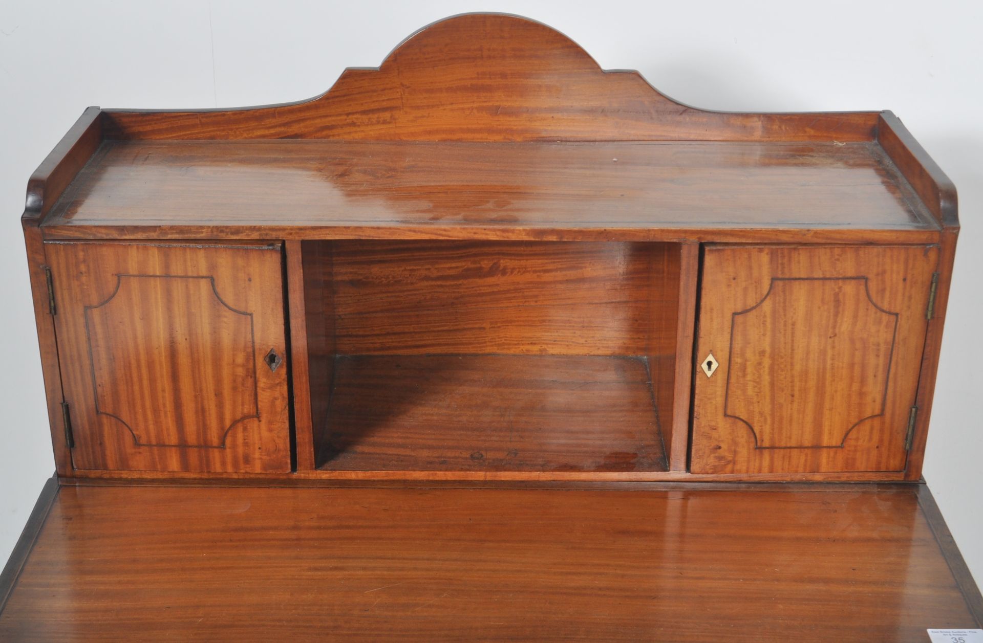 19TH CENTURY SATINWOOD BONHEUR DE JOUR LADIES DESK - Image 3 of 9