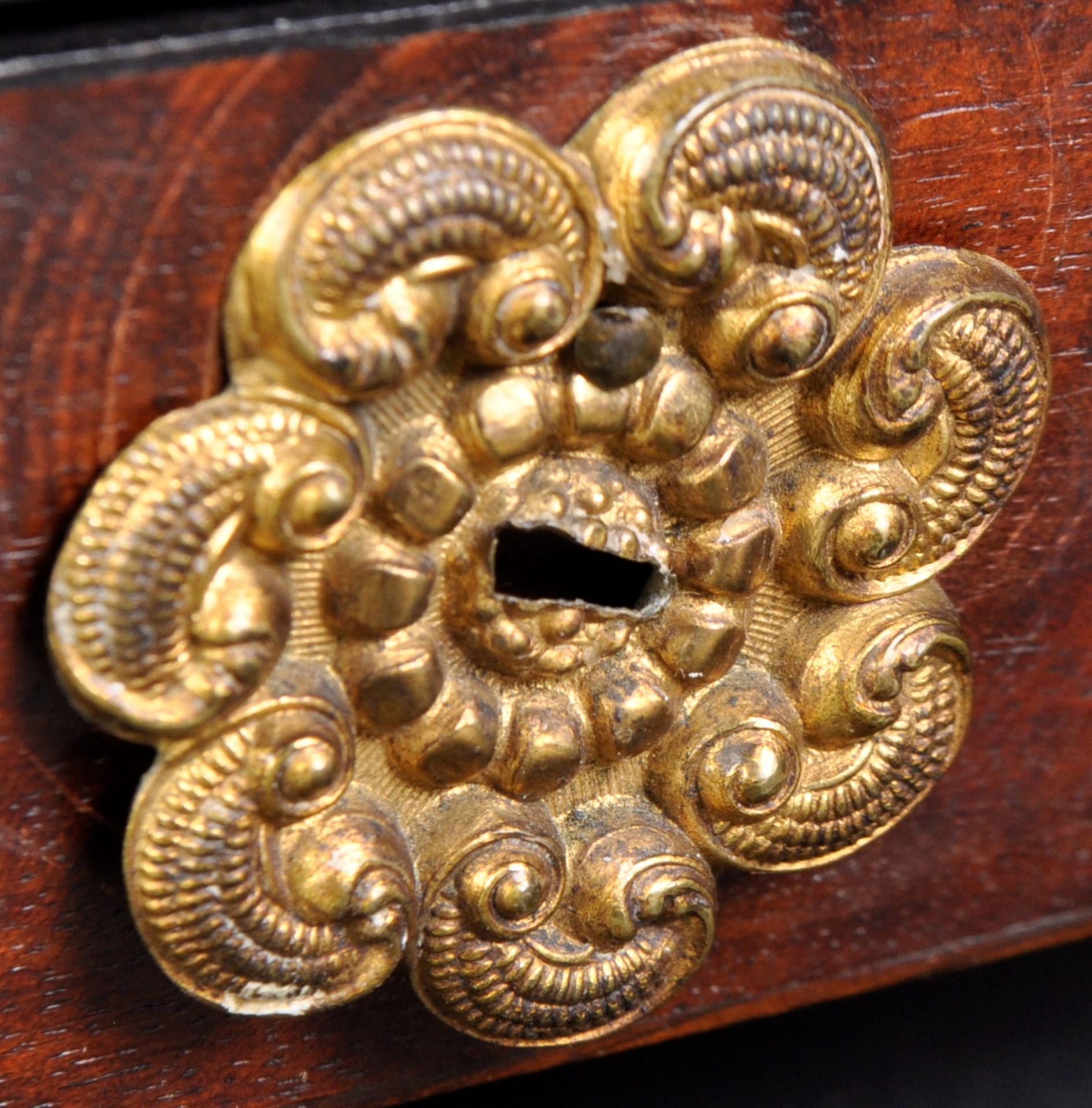 19TH CENTURY MAHOGANY TABLE BOX JEWELLERY CASKET - Image 6 of 7