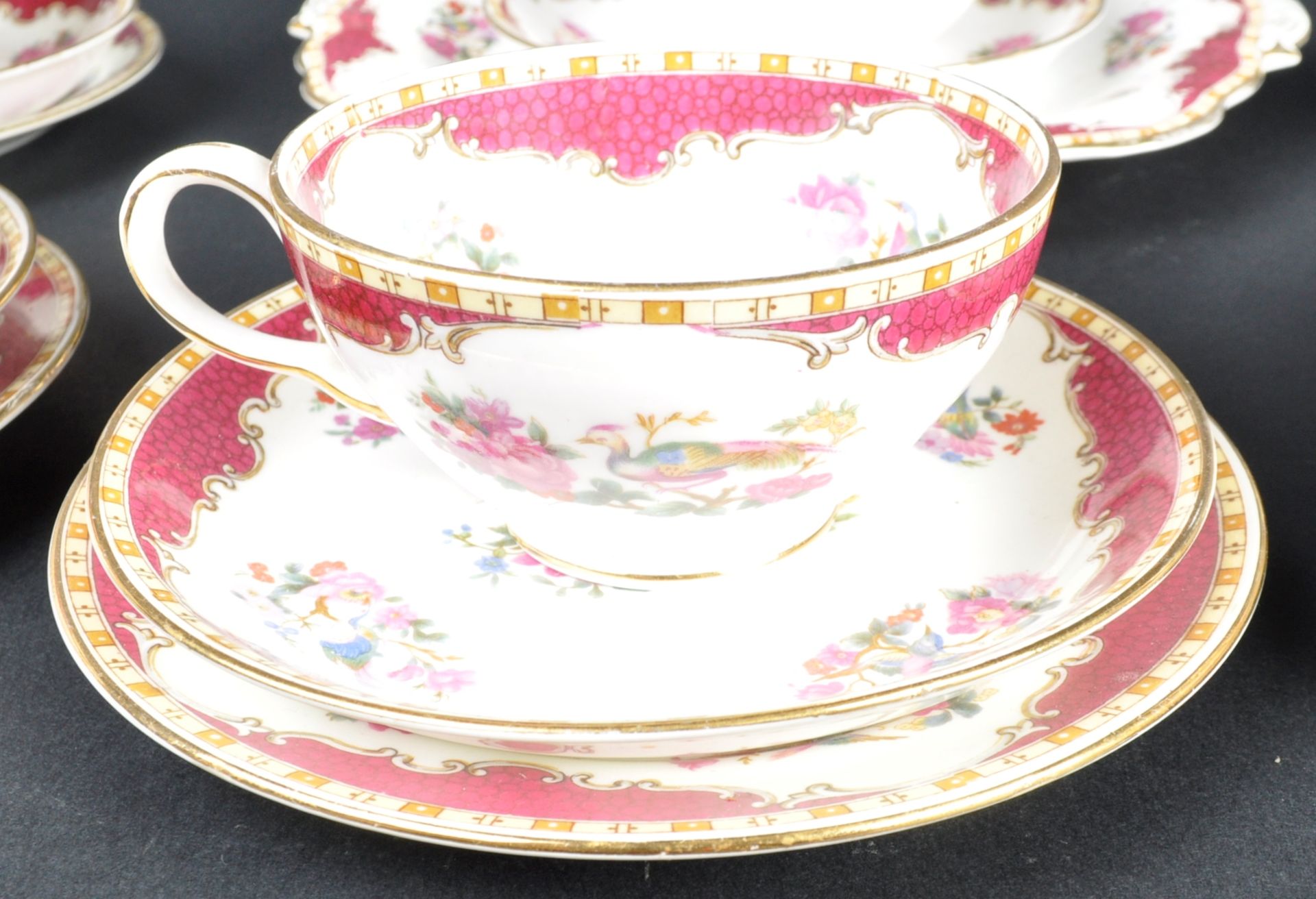 19TH CENTURY BONE CHINA SERVICE RETAILED BY GOODE & CO - Bild 3 aus 9