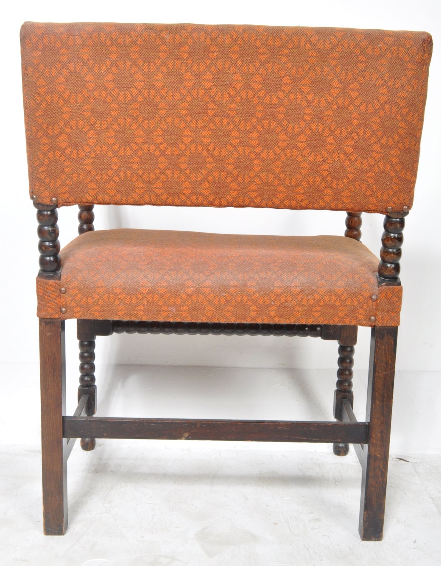 ARTS & CRAFTS WILLIAM & MARY MANNER BOBBIN CHAIR - Image 8 of 8