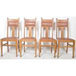 ARTS & CRAFTS DINING CHAIRS IN THE MANNER OF WILLIAM BIRCH