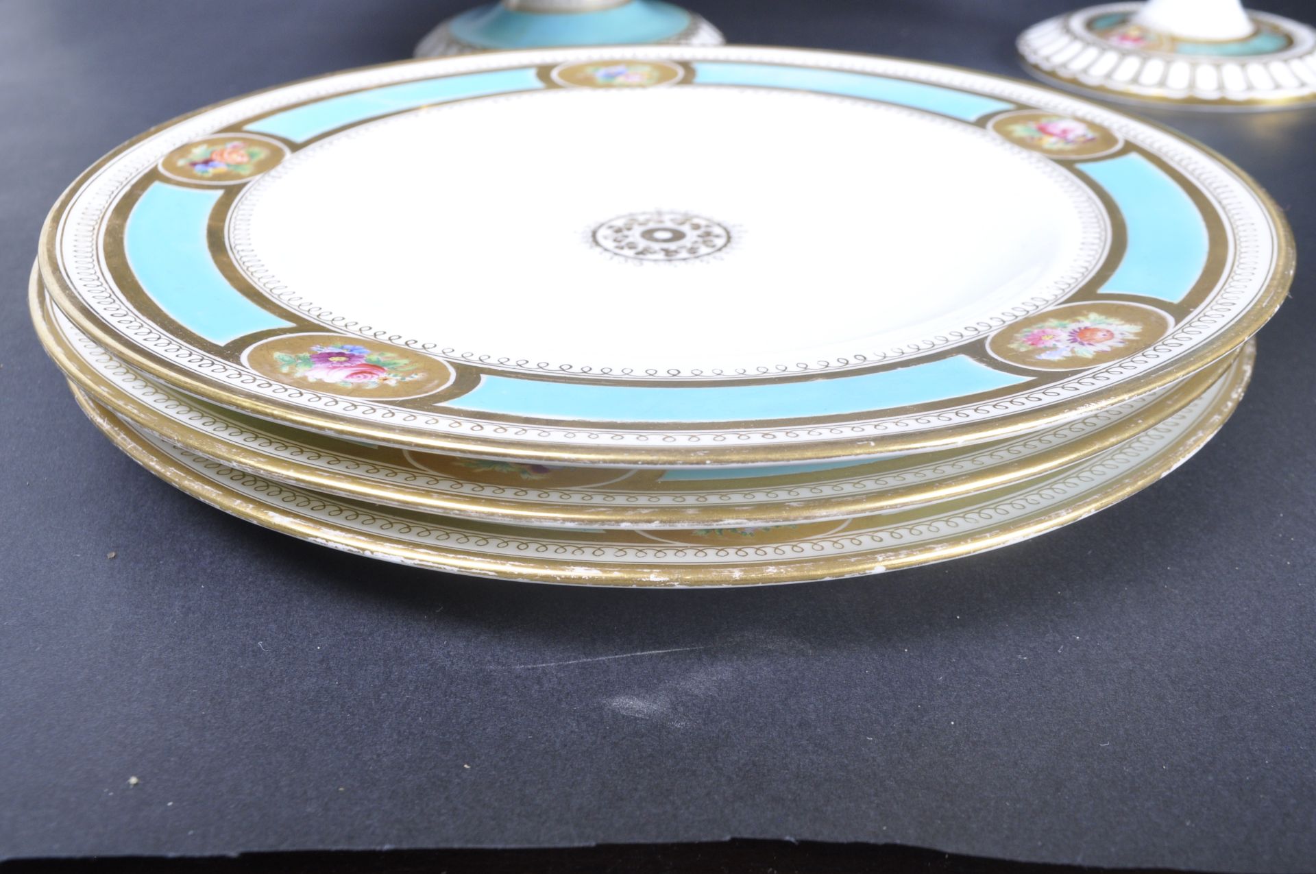 19TH CENTURY BROWN-WESTHEAD MOORE & CO DESSERT SERVICE - Image 7 of 12