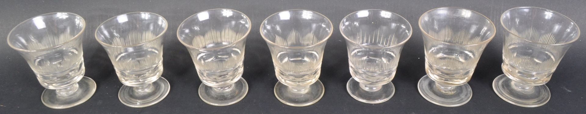 SET OF EARLY 19TH CENTURY GEORGIAN LIQUEUR GLASSES - Image 2 of 9