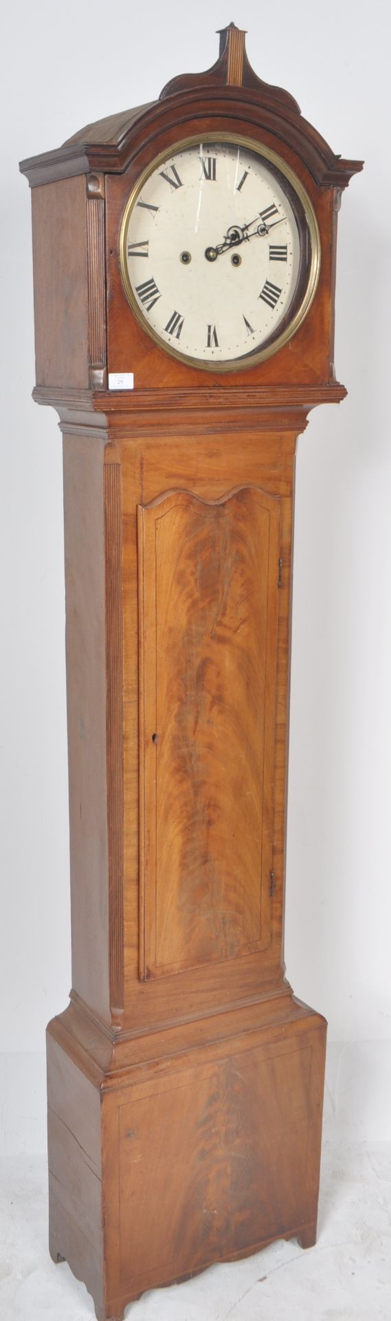 19TH CENTURY SCOTTISH MAHOGANY LONGCASE CLOCK - Image 2 of 8