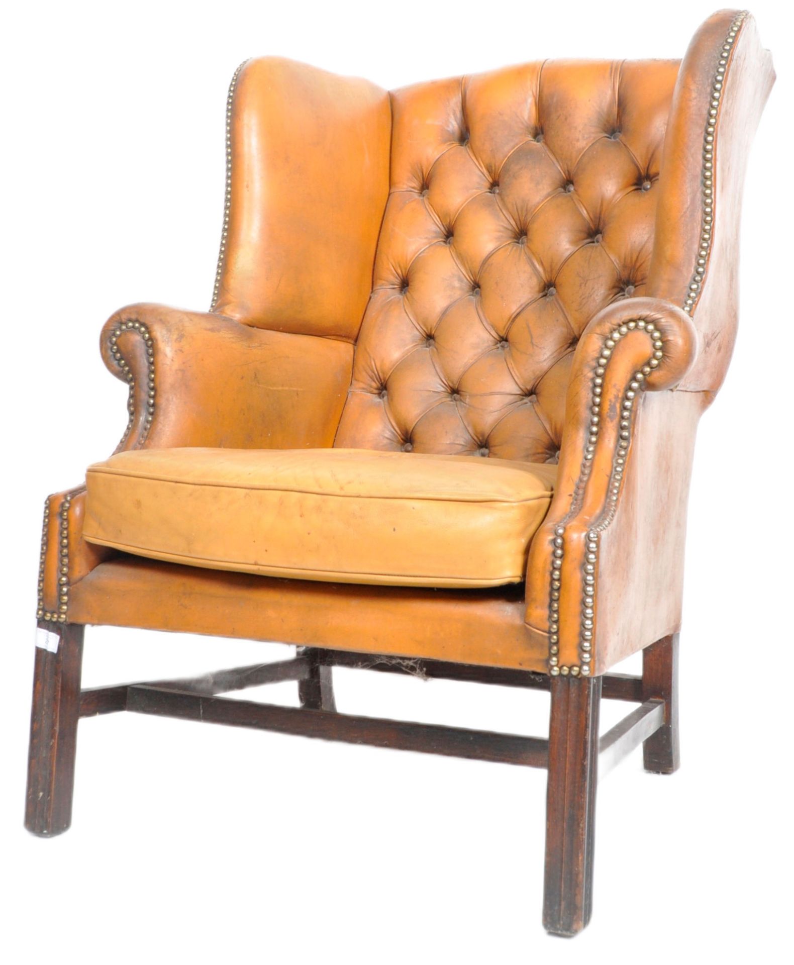 CHESTERFIELD WINGBACK FIRESIDE ARMCHAIR