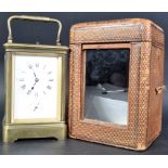 HENRI JACOT FRENCH GRAND SONNERIE CARRIAGE CLOCK