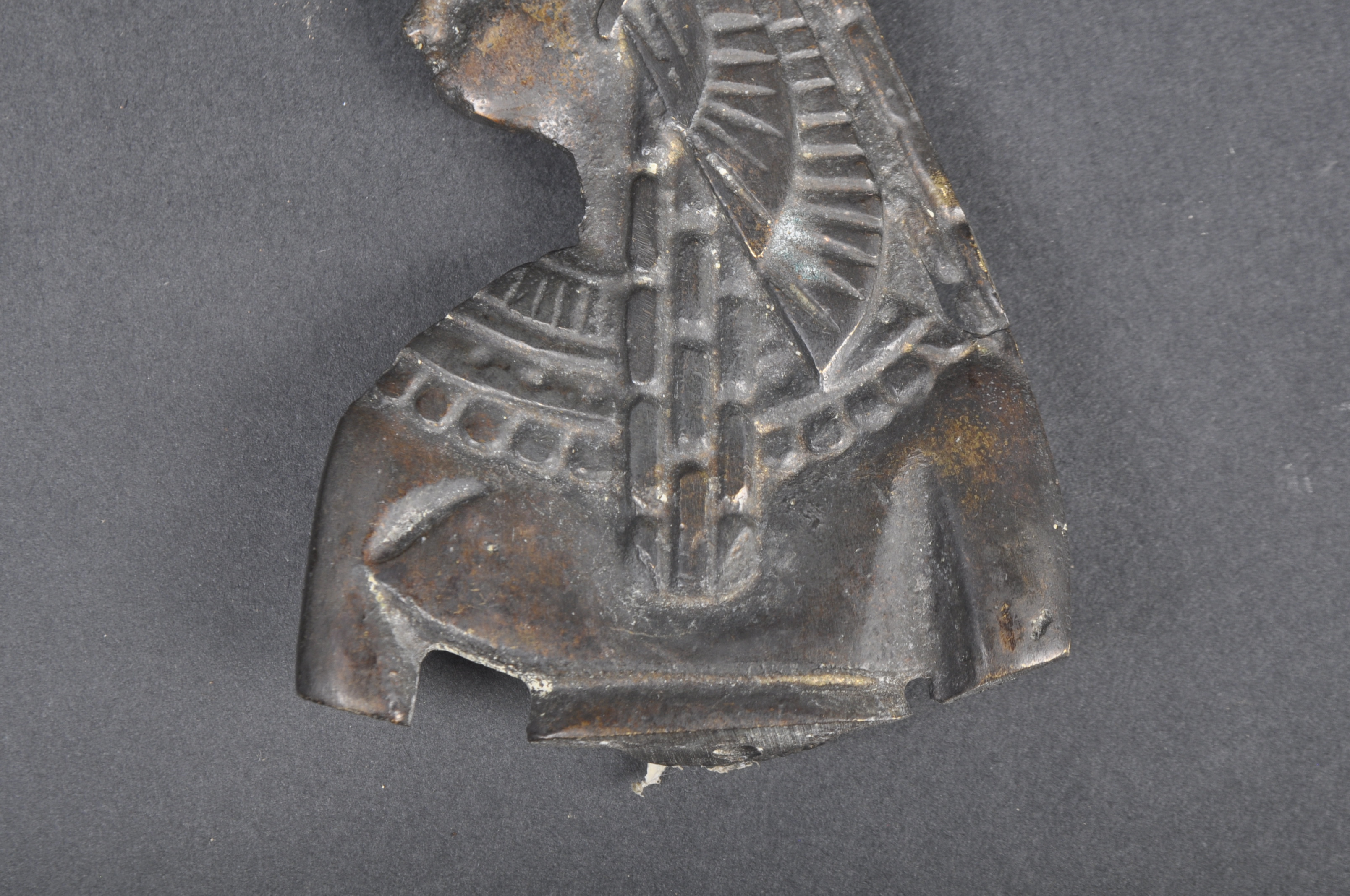 19TH CENTURY EGYPTIAN GRAND TOUR BRONZE BUST - Image 4 of 6