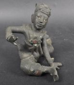 EARLY 20TH CENTURY INDIAN BRONZE FIGURINE