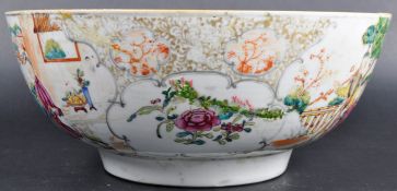 18TH CENTURY CHINESE QIANLONG EXPORT BOWL
