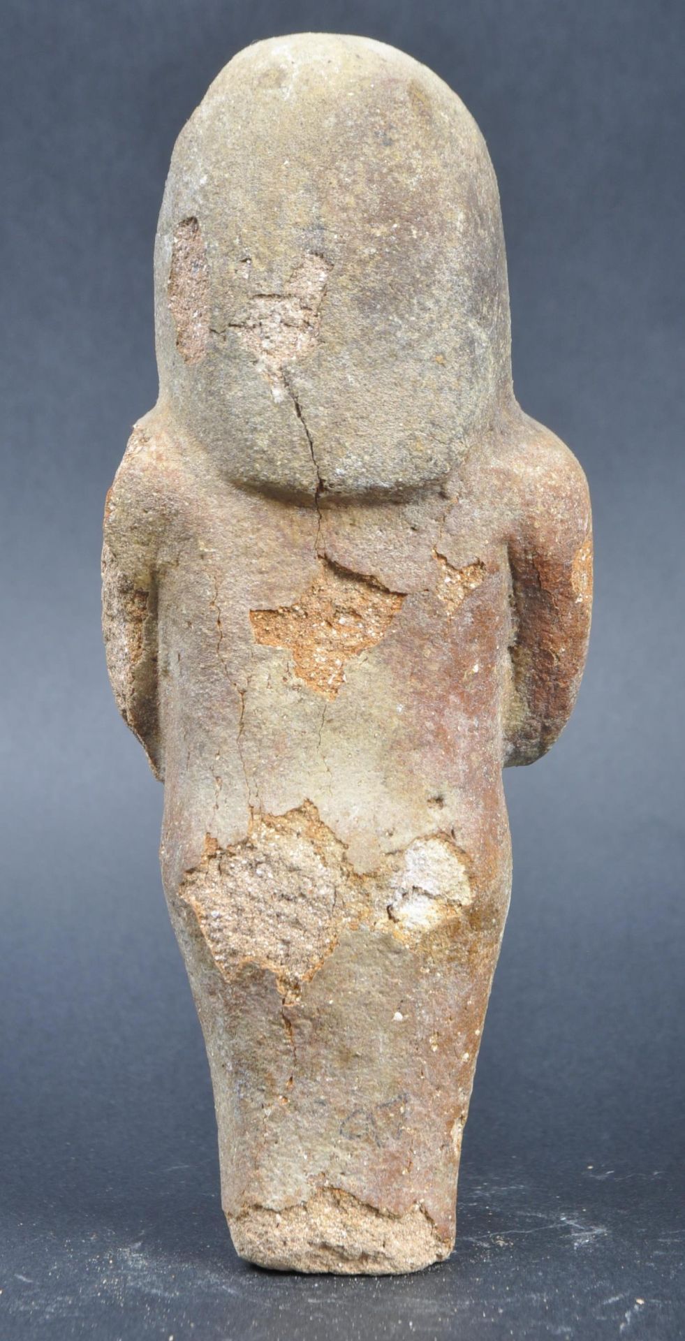 BELIEVED ANCIENT EGYPTIAN STONE MUMMY FIGURINE - Bild 3 aus 9