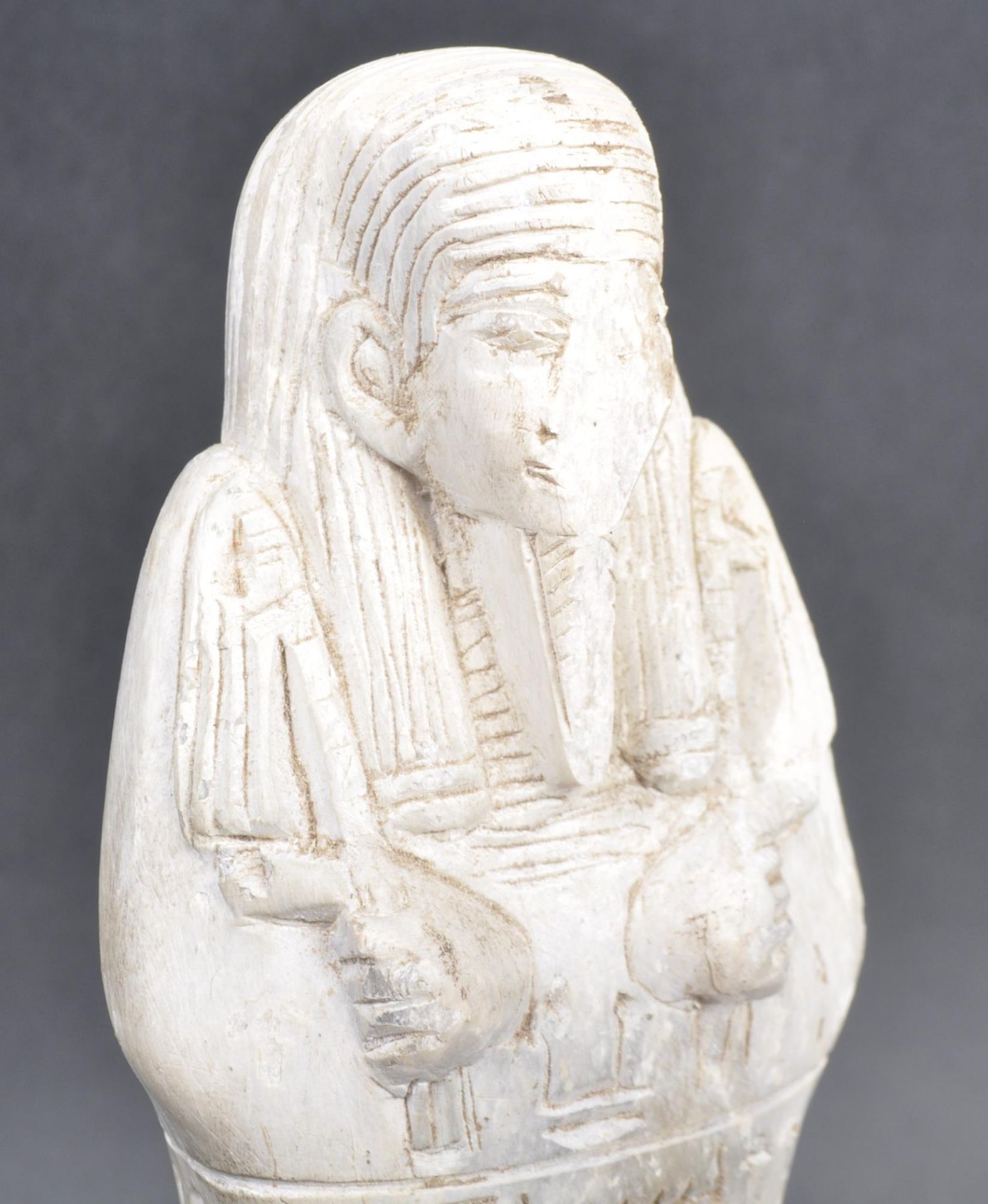 19TH CENTURY EGYPTIAN GRAND TOUR SHABTI FIGURINE - Image 5 of 8