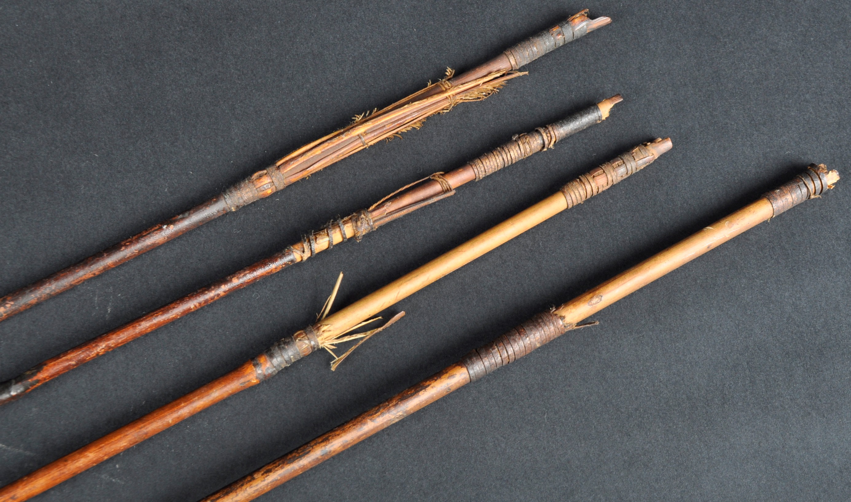 SET OF 19TH CENTURY INDIAN TIN ARROWS - Image 5 of 6