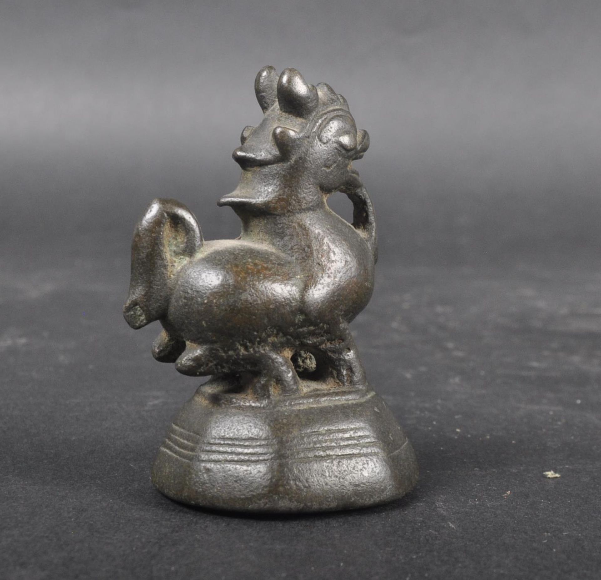 CHINESE BRONZE ANIMAL OPIUM WEIGHTS - Image 8 of 9