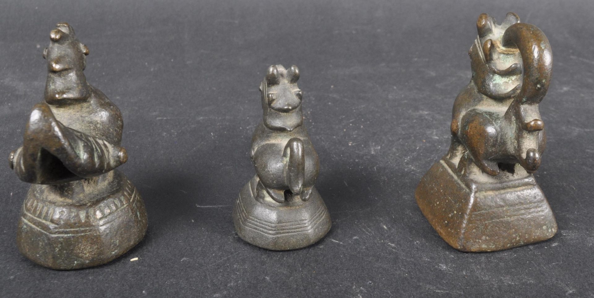 CHINESE BRONZE ANIMAL OPIUM WEIGHTS - Image 3 of 9