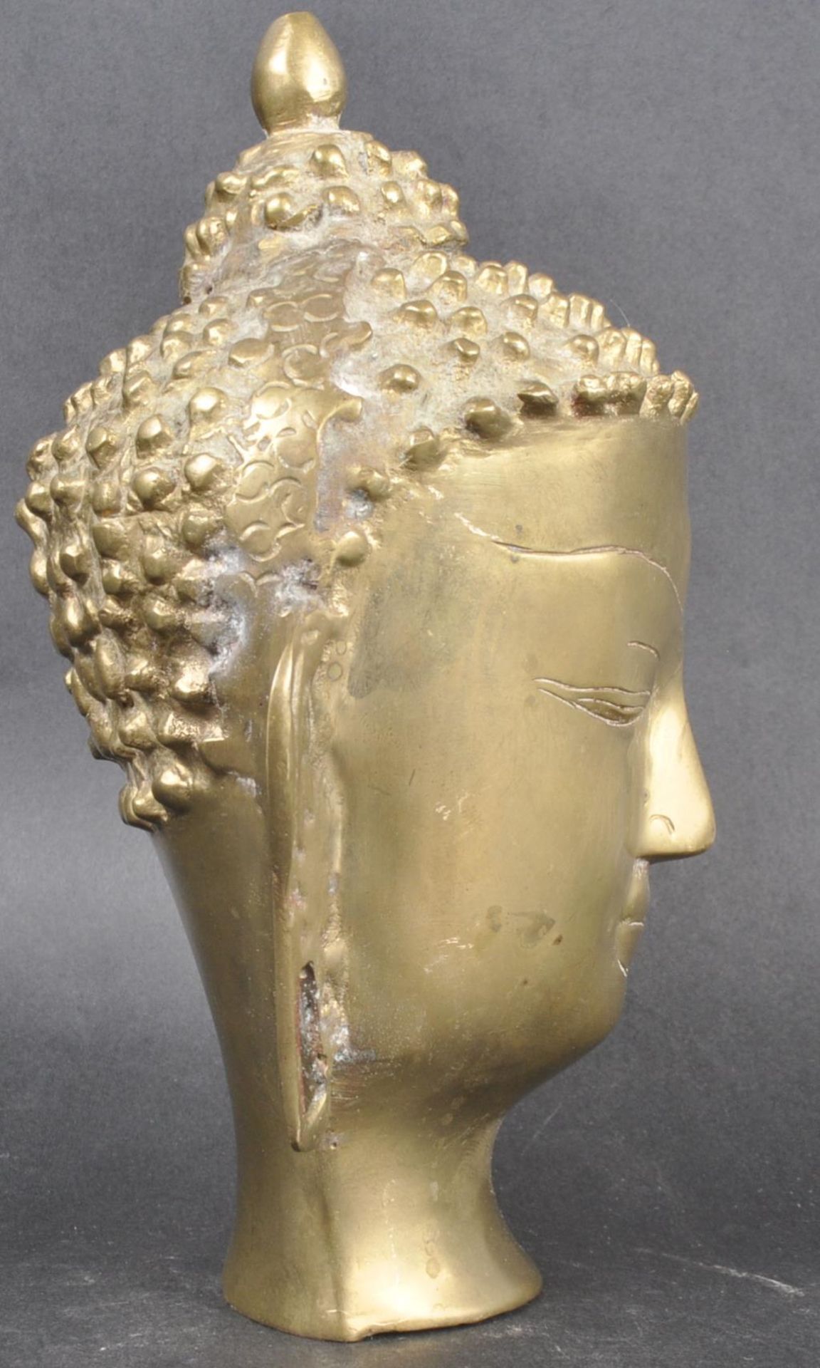 EARLY 20TH CENTURY CHINESE BUDDHA HEAD - Image 2 of 7