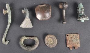 COLLECTION OF ANCIENT ROMAN BRONZE ARTIFACTS