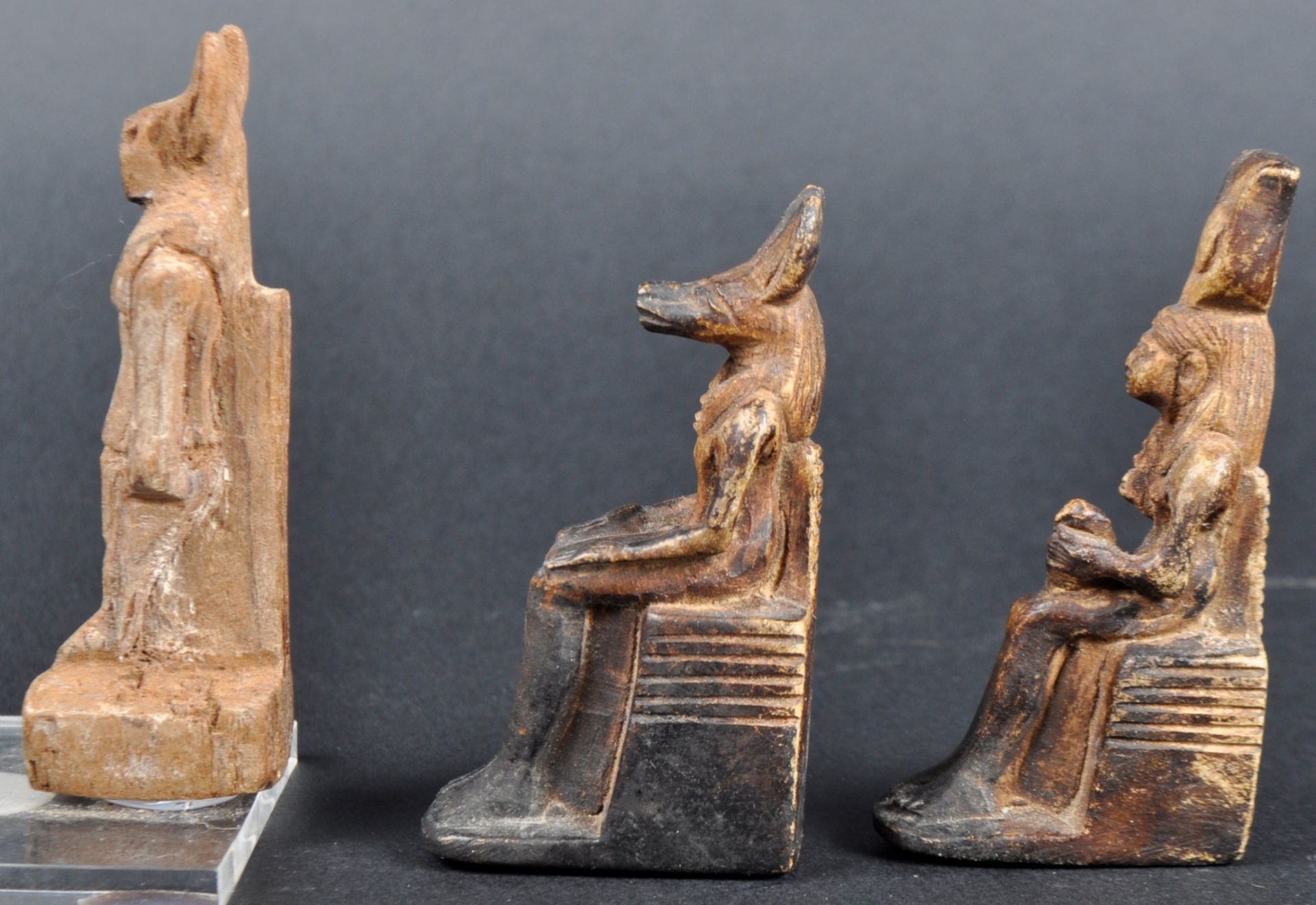 THREE EGYPTIAN GRAND TOUR FIGURINES - Bild 4 aus 7