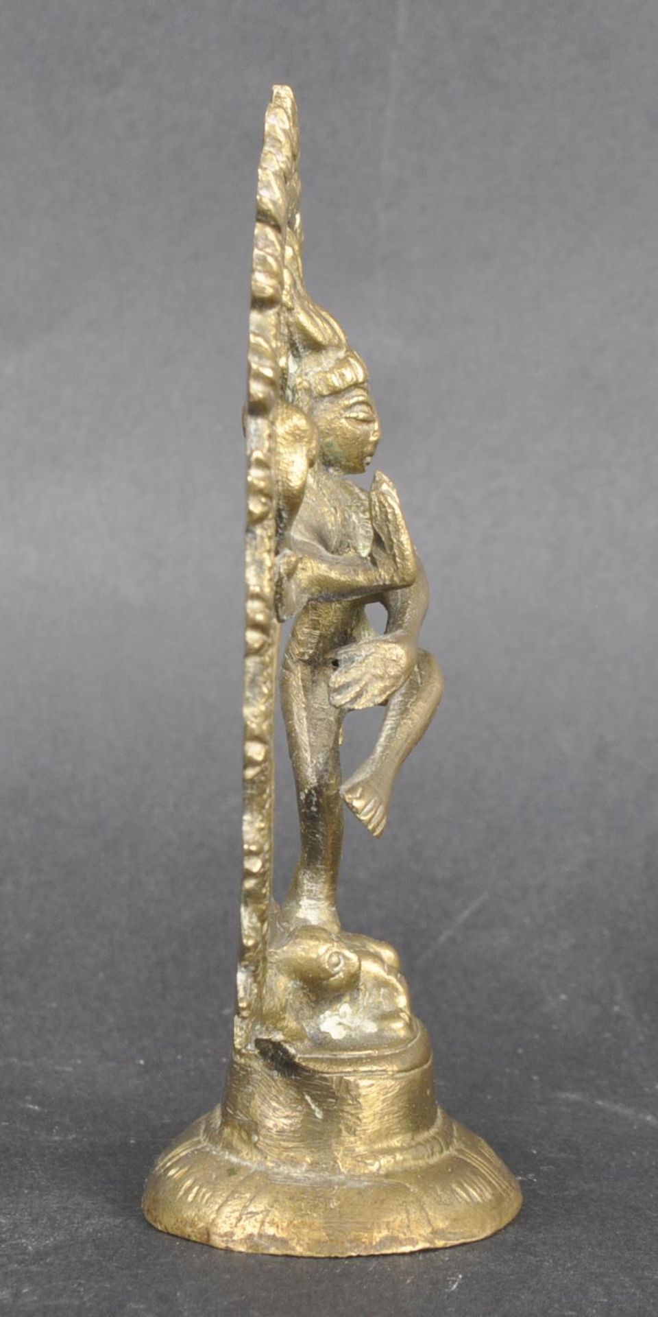 EARLY 20TH CENTURY HINDU BRONZE SHIVA THE DIVINE DANCER - Bild 4 aus 6