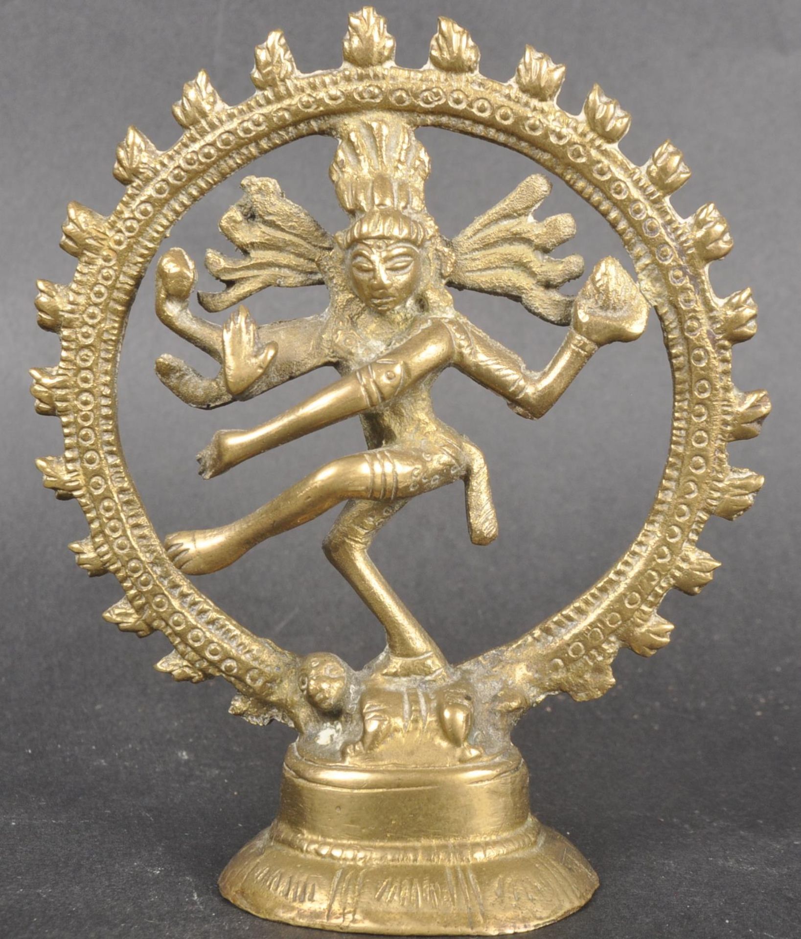 EARLY 20TH CENTURY HINDU BRONZE SHIVA THE DIVINE DANCER