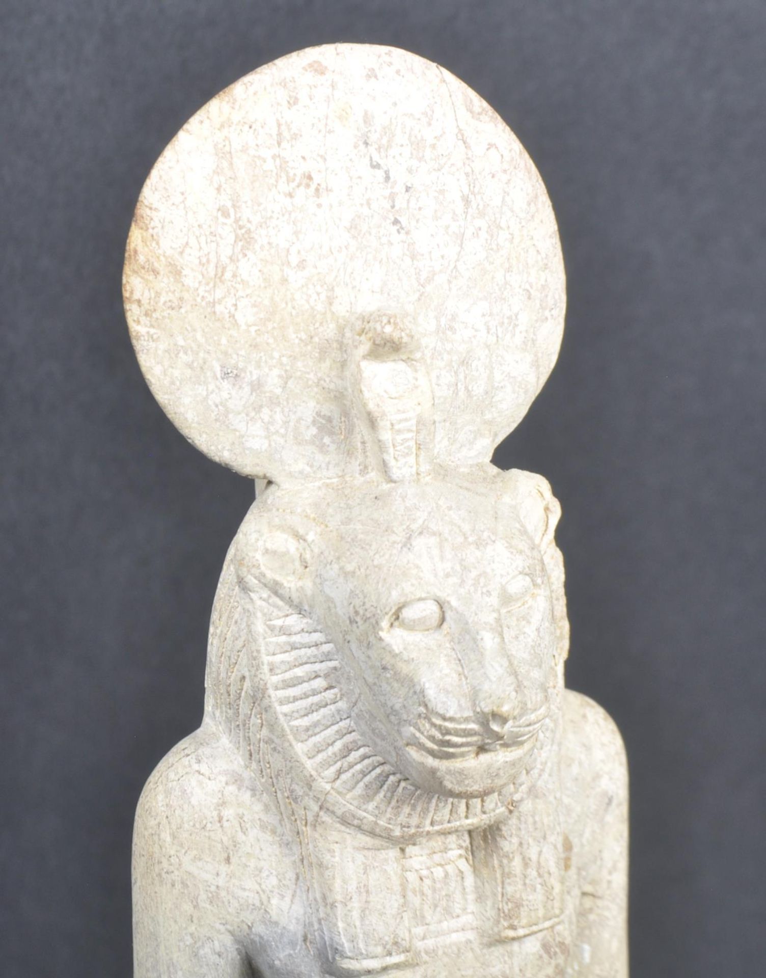 19TH CENTURY EGYPTIAN GRAND TOUR SEKHMET FIGURE - Image 5 of 8