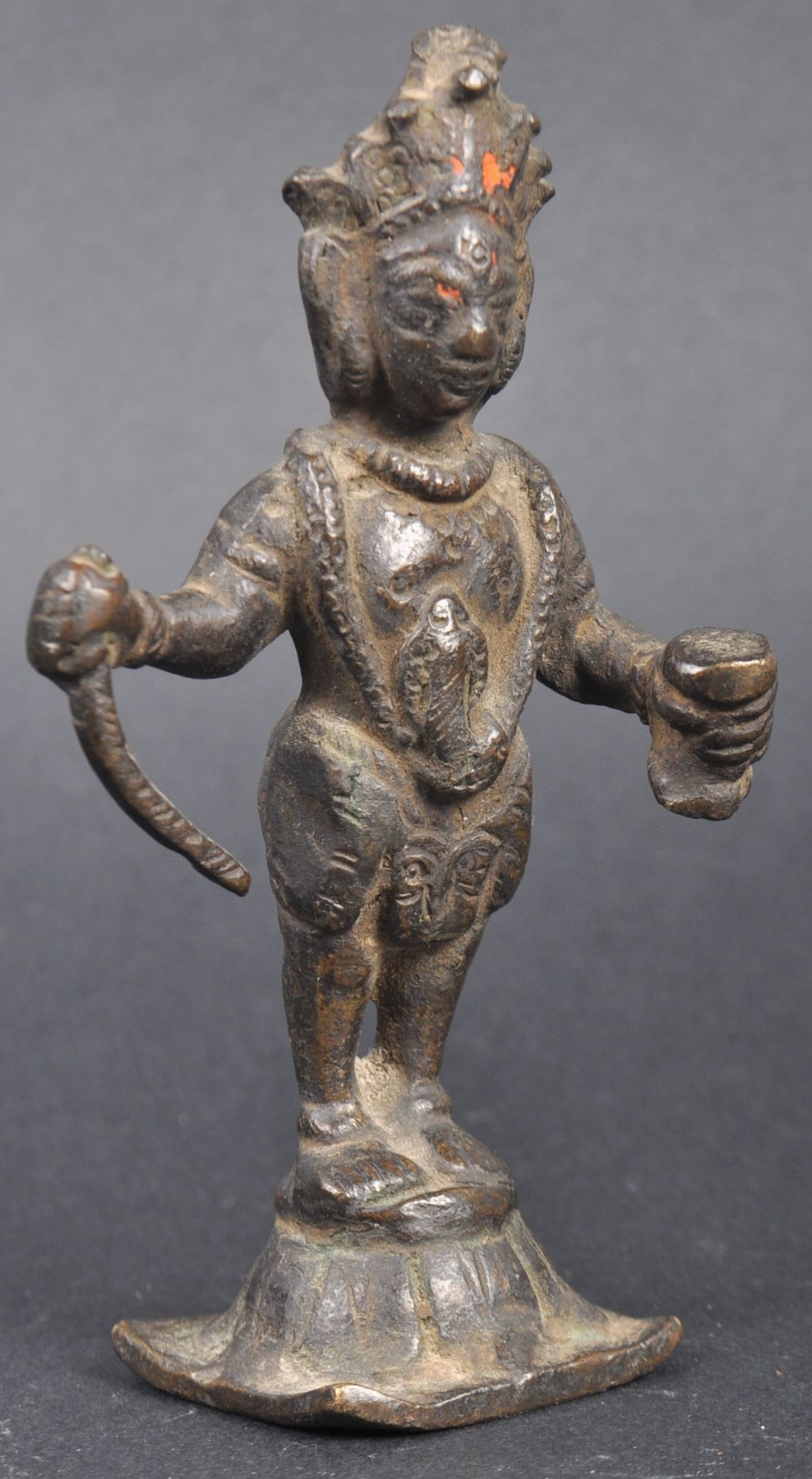 19TH CENTURY SOUTHERN HINDU BRONZE FIGURINE