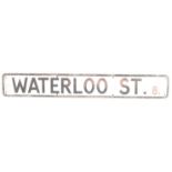 WATERLOO STREET 8 - ORIGINAL LONDON ROAD SIGN