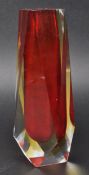 FLAVIO POLI - MID CENTURY ITALIAN MURANO ART GLASS VASE