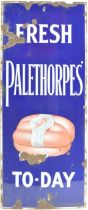 PALETHORPES - EARLY 20TH CENTURY ENAMEL ADVERTISING SIGN