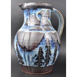 DAVID EELES - SHEPHERDS WELL POTTERY - LARGE GLAZED JUG