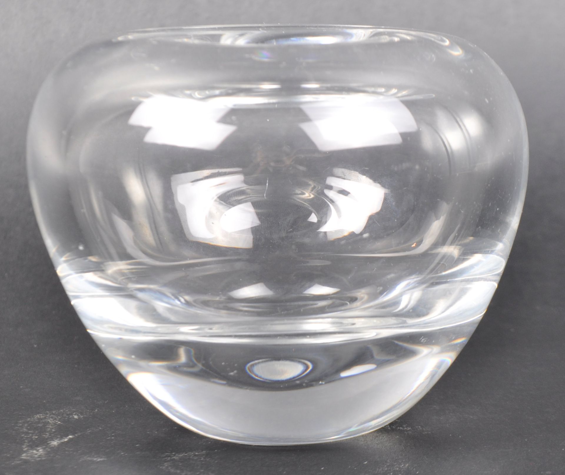 FRANK THROWER FOR DARTINGTON - RONDO CLEAR GLASS VASE