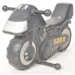 WICKSTEED 5000 - VINTAGE BLACK METAL MUNICIPAL MOTORBIKE