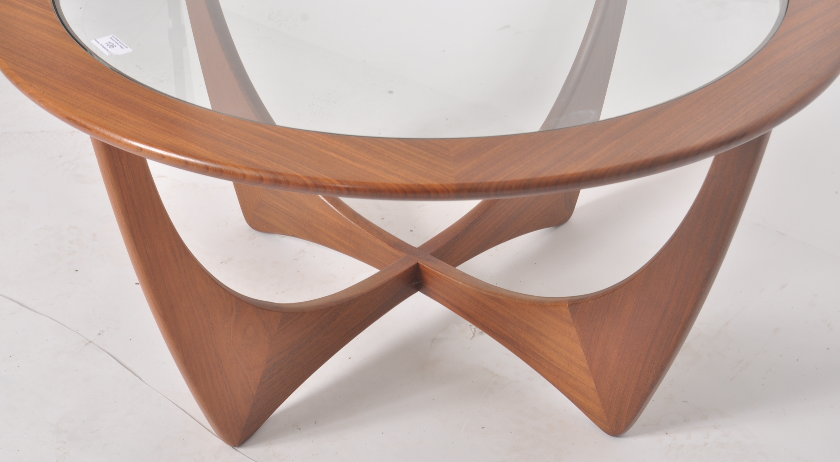 G PLAN ASTRO - MID CENTURY TEAK AND GLASS COFFEE TABLE - Image 4 of 5