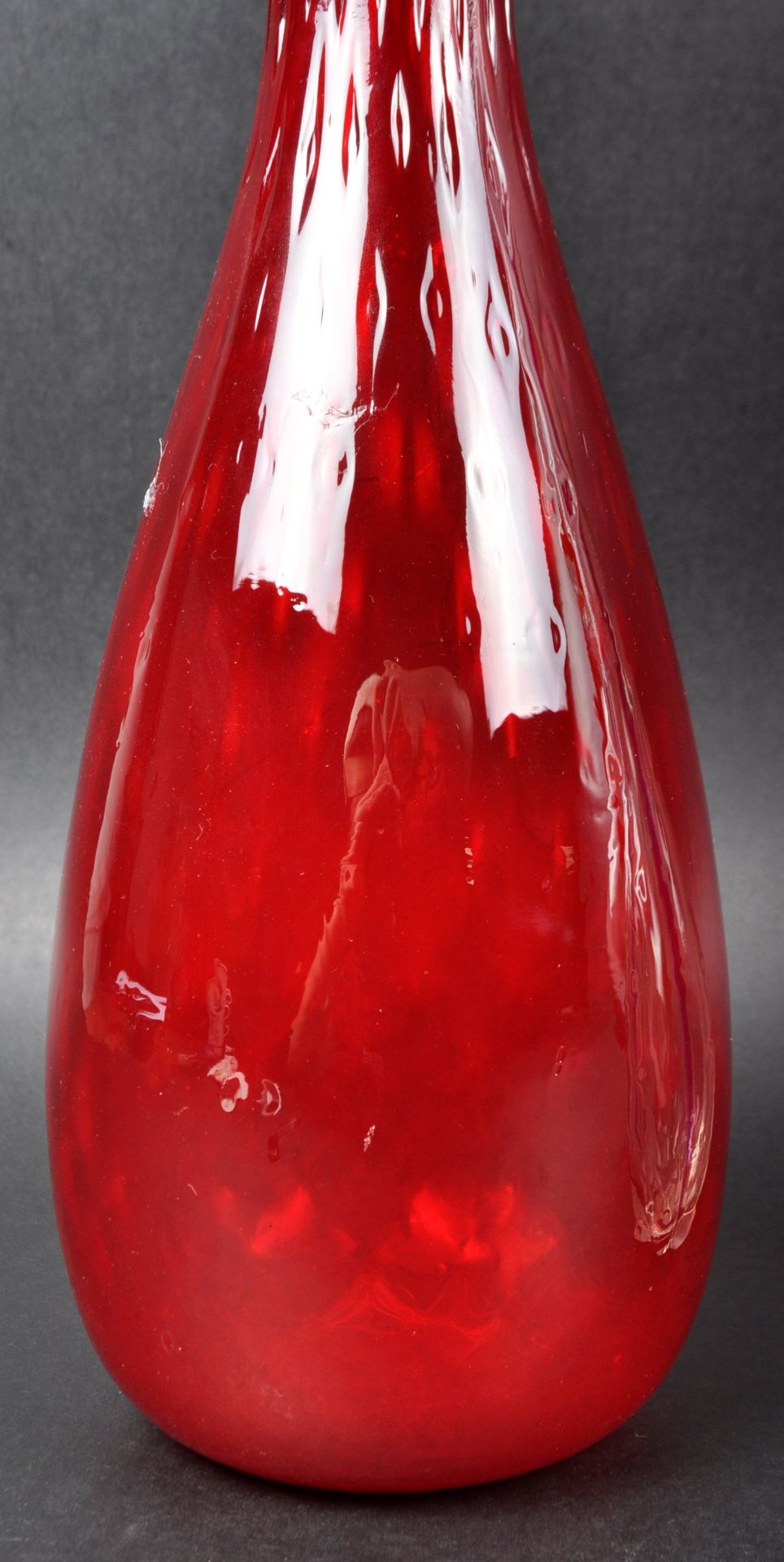 SELECTION OF FOUR MID CENTURY ITALIAN STUDIO ART GLASS VASE - Image 14 of 14