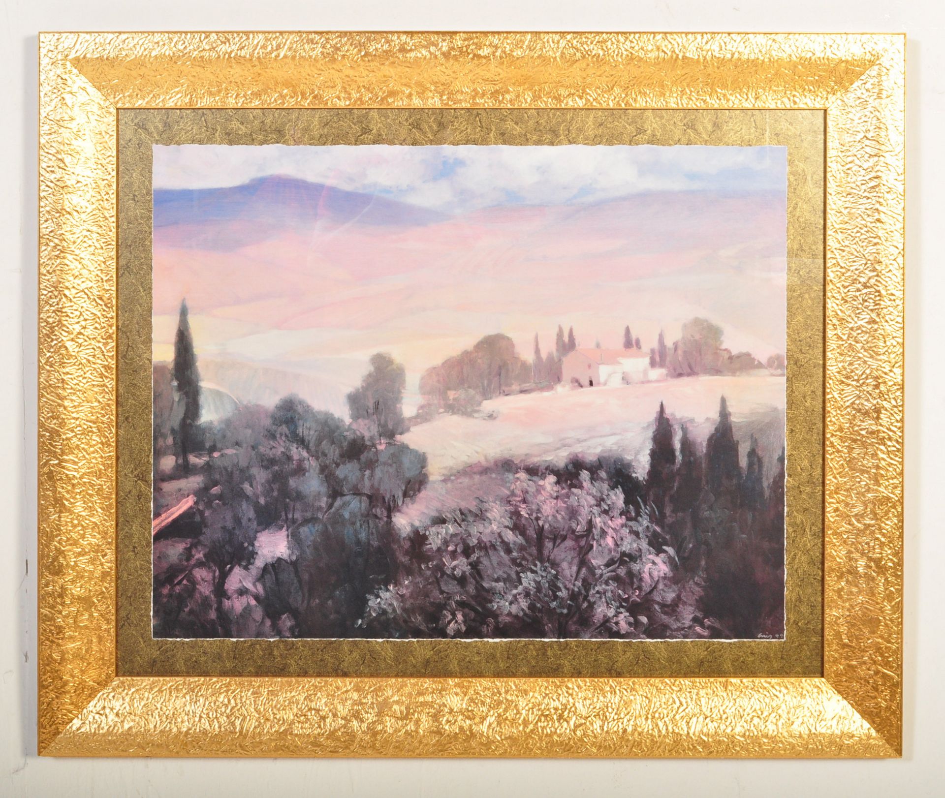 P. CRAIG - WATERCOLOUR PAINTING SET WITHIN A GILT FRAME - Image 2 of 5