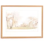 SIR HUGH CASSON - MID CENTURY SIGNED LIMITED EDITION PRINT