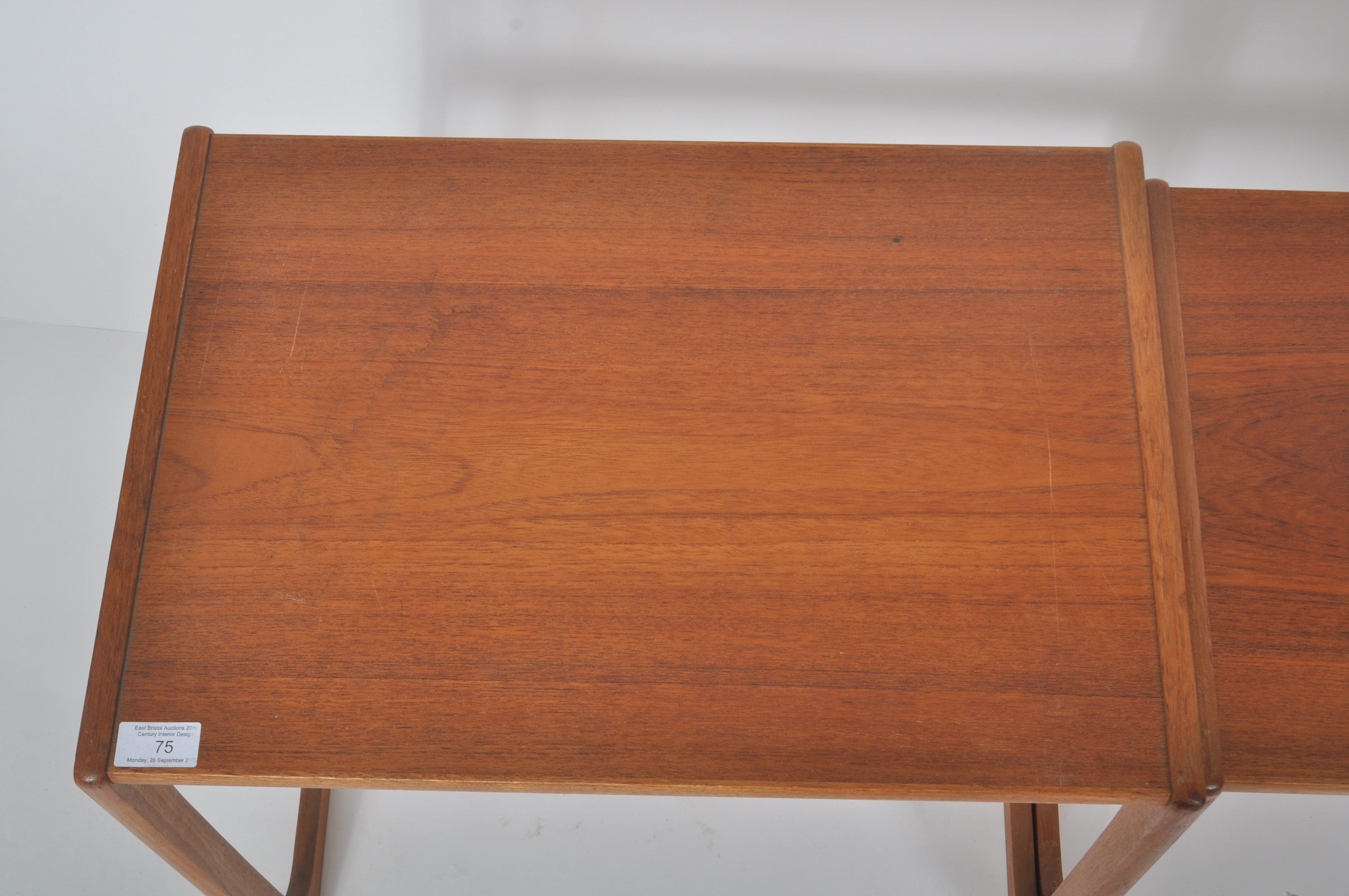 BR GELSTED - DANISH MID CENTURY TEAK NEST OF TABLES - Image 7 of 8