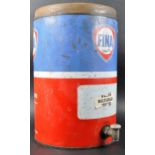 FINA - 20TH CENTURY ADVERTISING FIVE GALLON OIL CAN