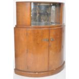 VINTAGE ART DECO WALNUT COCKTAIL DRINK CABINET